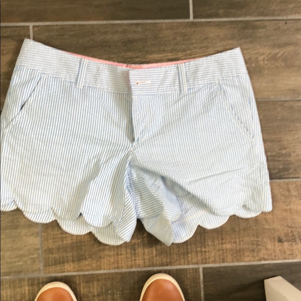 Lilly Pulitzer scalloped shorts